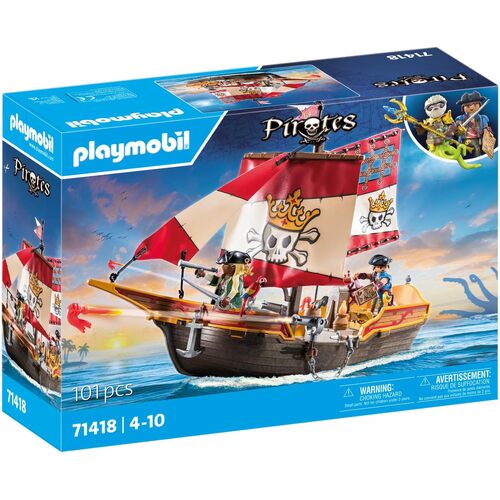 Playmobil - Pirate Ship 71418
