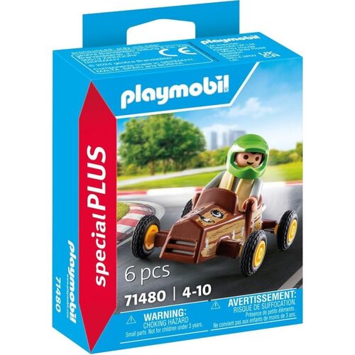 Playmobil - Child with Go-Kart 71480