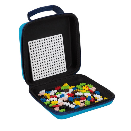 Plus-Plus - Travel Case - 100 pieces - Blue