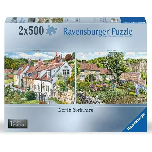 Ravensburger - Cosy Cottages North Yorkshire Puzzle 2 x 500pc