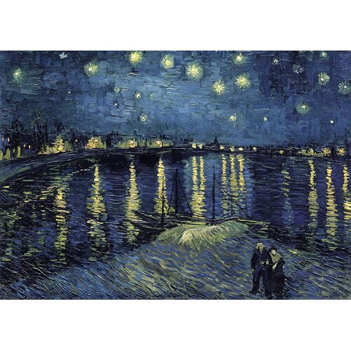 Ravensburger - Van Gogh: Starry Night Over the Rhone Puzzle 1000pc