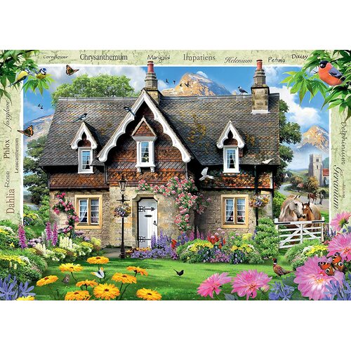 Ravensburger - Hillside Cottage Puzzle 1000pc