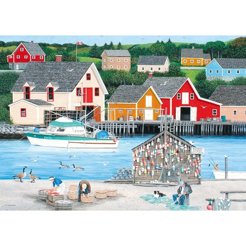 Ravensburger - Fisherman's Cove Puzzle 1000pc