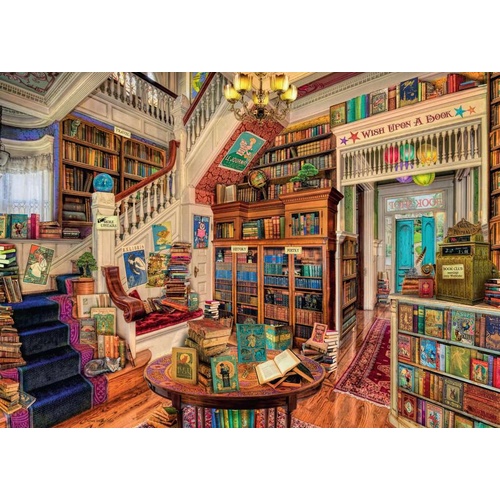 Ravensburger - The Fantasy Bookshop Puzzle 1000pc