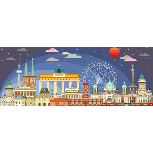 Ravensburger - Berlin Night Panorama Puzzle 1000pc