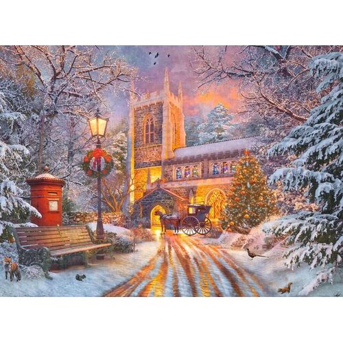 Ravensburger - Magical Christmas Glow Puzzle 500pc