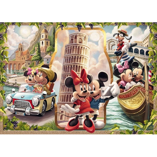 Ravensburger - Disney Mickey and Minnie Vacation Puzzle 1000pc