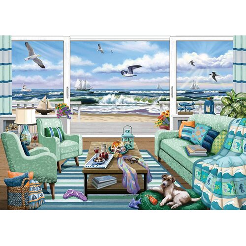 Ravensburger - Beachfront Getaway Puzzle 1000pc