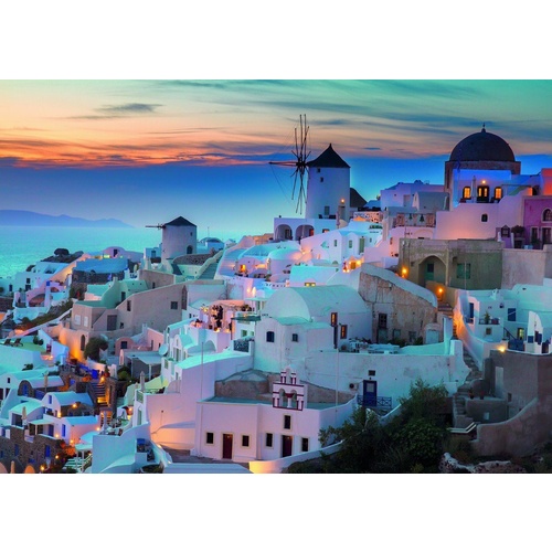 Ravensburger - Evening in Santorini Puzzle 1000pc