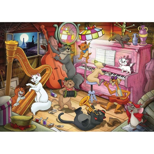 Ravensburger - Disney Aristocats Puzzle 1000pc