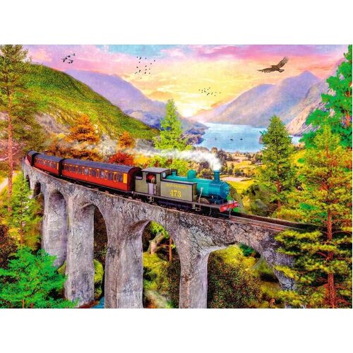 Ravensburger - Train Ride in Autumn Puzzle 1500pc