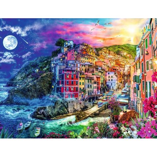 Ravensburger - Colourful Cinque Terre Puzzle 2000pc