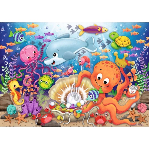 Ravensburger - Fishie's Fortune SuperSize Puzzle 24pc