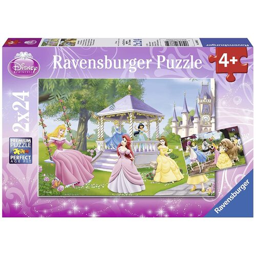 Ravensburger - Disney Magical Princesses Puzzle 2x24pc