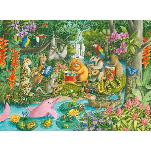 Ravensburger - Rainforest River Band Puzzle 100pc