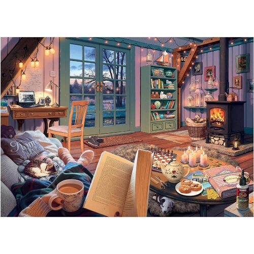 Ravensburger - My Haven The Cosy Shed Puzzle 1000pc