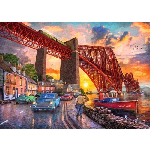 Ravensburger - Forth Bridge At Sunset Puzzle 1000pc