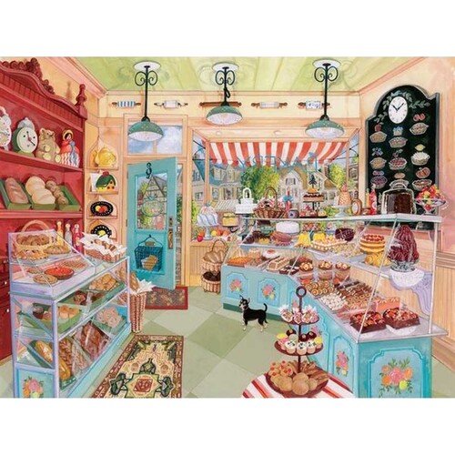 Ravensburger - Corner Bakery Puzzle Large Format Puzzle 750pc