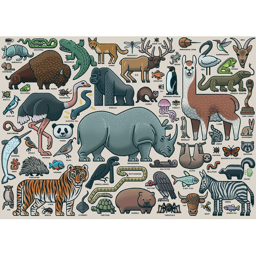 Ravensburger - You Wild Animal Puzzle 1000pc