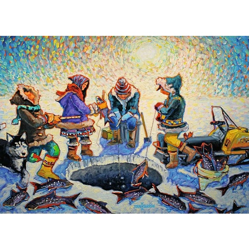 Ravensburger - Ice Fishing Puzzle 1000pc