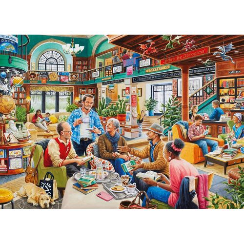 Ravensburger - Turn the Page Bookclub Puzzle 1000pc