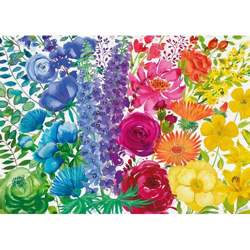 Ravensburger - Magnificent World of Flowers Large Format Puzzle 300pc