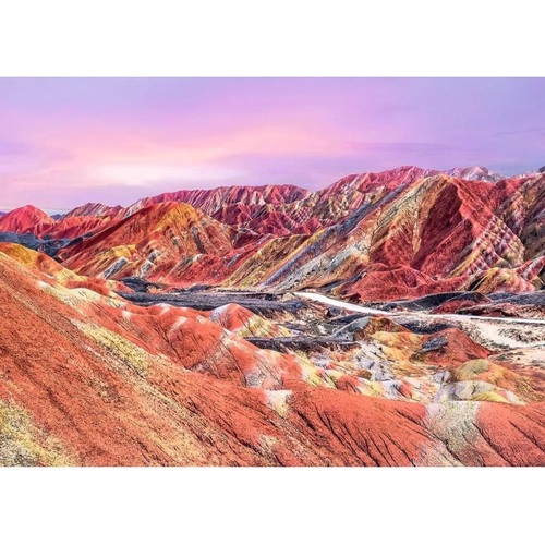 Ravensburger - Rainbow Mountains, China Puzzle 1000pc