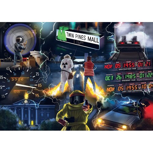 Ravensburger - Back to the Future Puzzle 1000pc