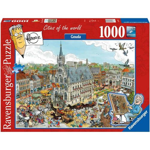 Ravensburger - Fleroux: Gouda Puzzle 1000pc