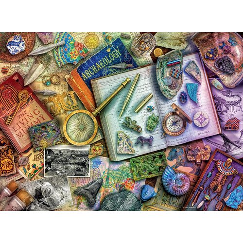 Ravensburger - The Archaeologist's Desk Puzzle 500pc