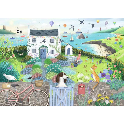 Ravensburger - Coastal Cottage Puzzle 1000pc