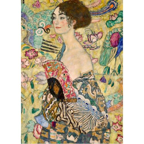 Ravensburger - Klimt: Lady with a Fan Puzzle 1000pc