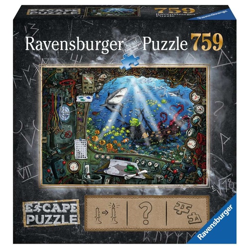 Ravensburger - ESCAPE 4 Submarine Puzzle 759pc