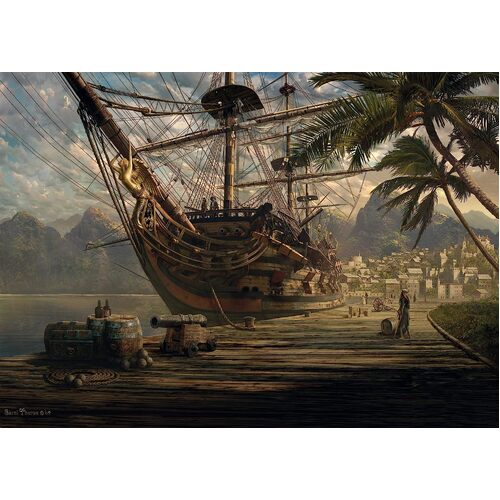 Schmidt - Ship at Anchor Puzzle 1000pc