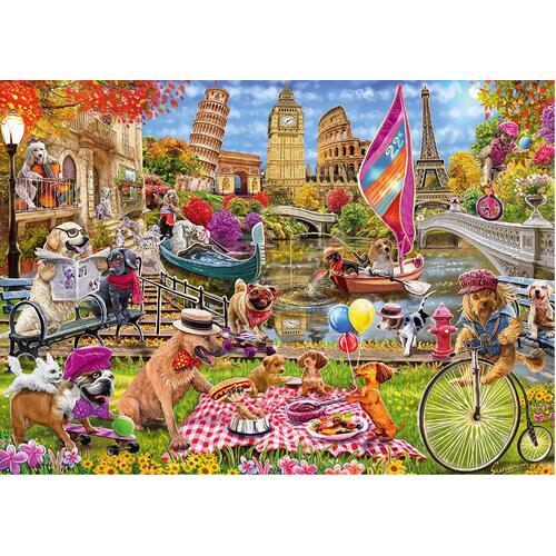 Schmidt - Sundram Dog Mania Puzzle 1000pc