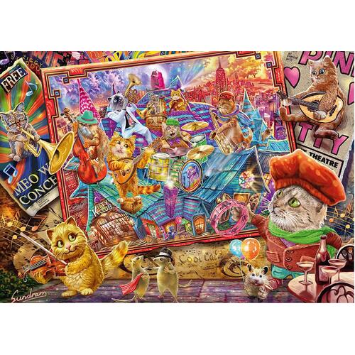 Schmidt - Sundram Cat Mania Puzzle 1000pc