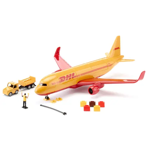 Siku - DHL Cargo Aircraft with Accessories