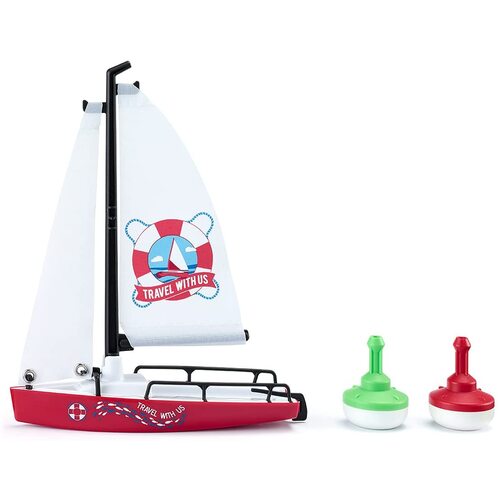 Siku - Sailing Boat with Buoys 1:50