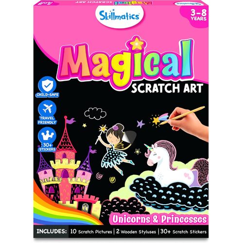 Skillmatics - Magical Scratch Art Unicorns & Princesses