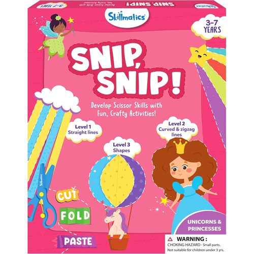 Skillmatics - Snip, Snip! Unicorns & Princesses