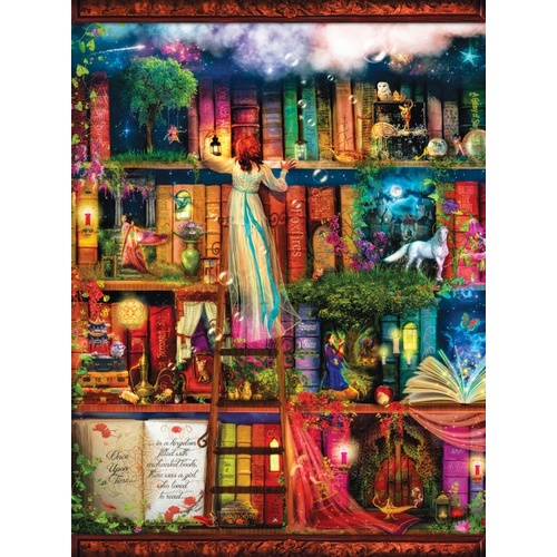 Sunsout - Treasure Hunt Bookshelf Puzzle 1000pc