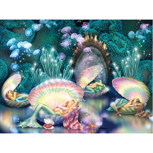 Sunsout - Sleeping Mermaids Puzzle 1000pc