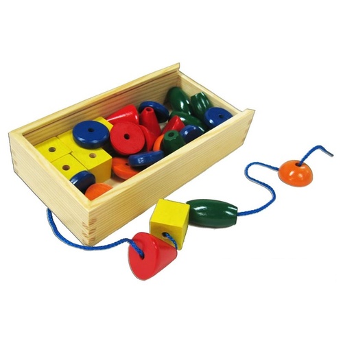 Fun Factory - Wooden Sewing Beads (DAMAGED BOX)